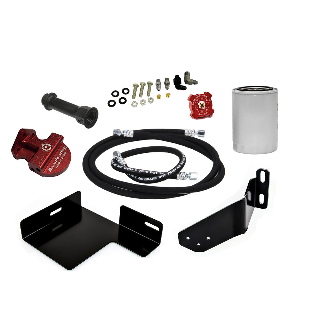 Bypass Oil Filter Assembly, Ford 6.0L Diesel, 2005, 2006, and 2007 F-Series