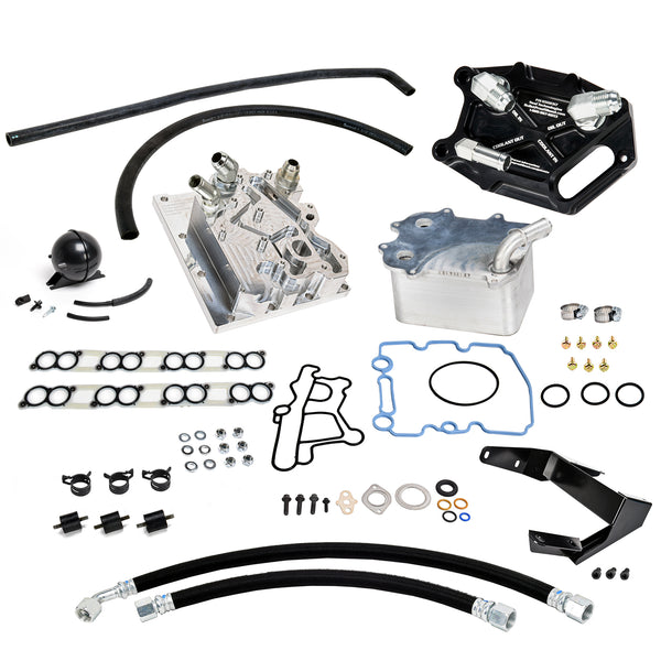 BulletProof Oil Cooler Relocation - Factory Oil Filter - Remote Mounted Oil Cooler 2003-2007