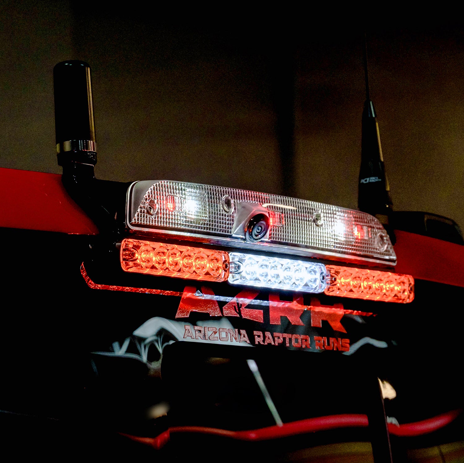 Third Brake Light DUAL Antenna Mount - 2015-2026 Ford F150 - With Toma