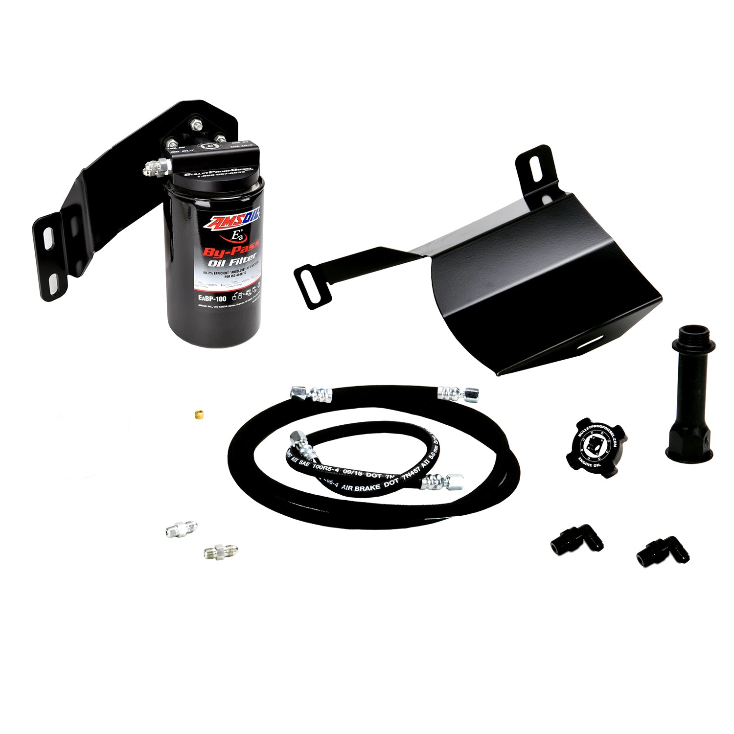 Bypass Oil Filter Assembly, Ford 6.0L Diesel, 2003 and 2004 F-Series