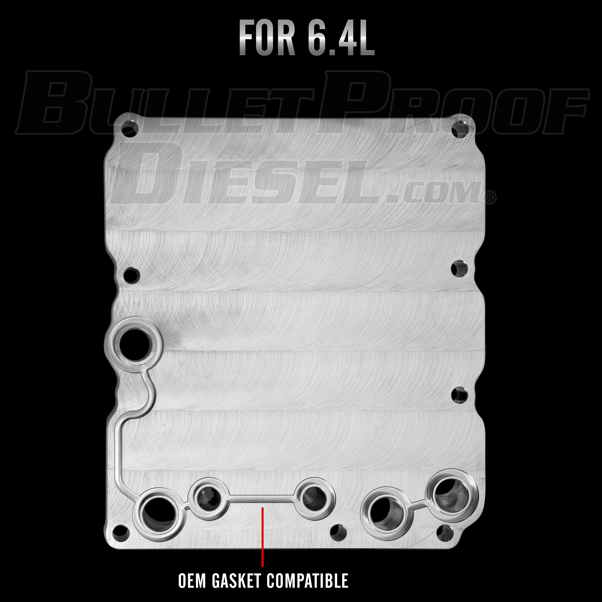 BulletProof 6.4L Oil Cooler Delete Adapter