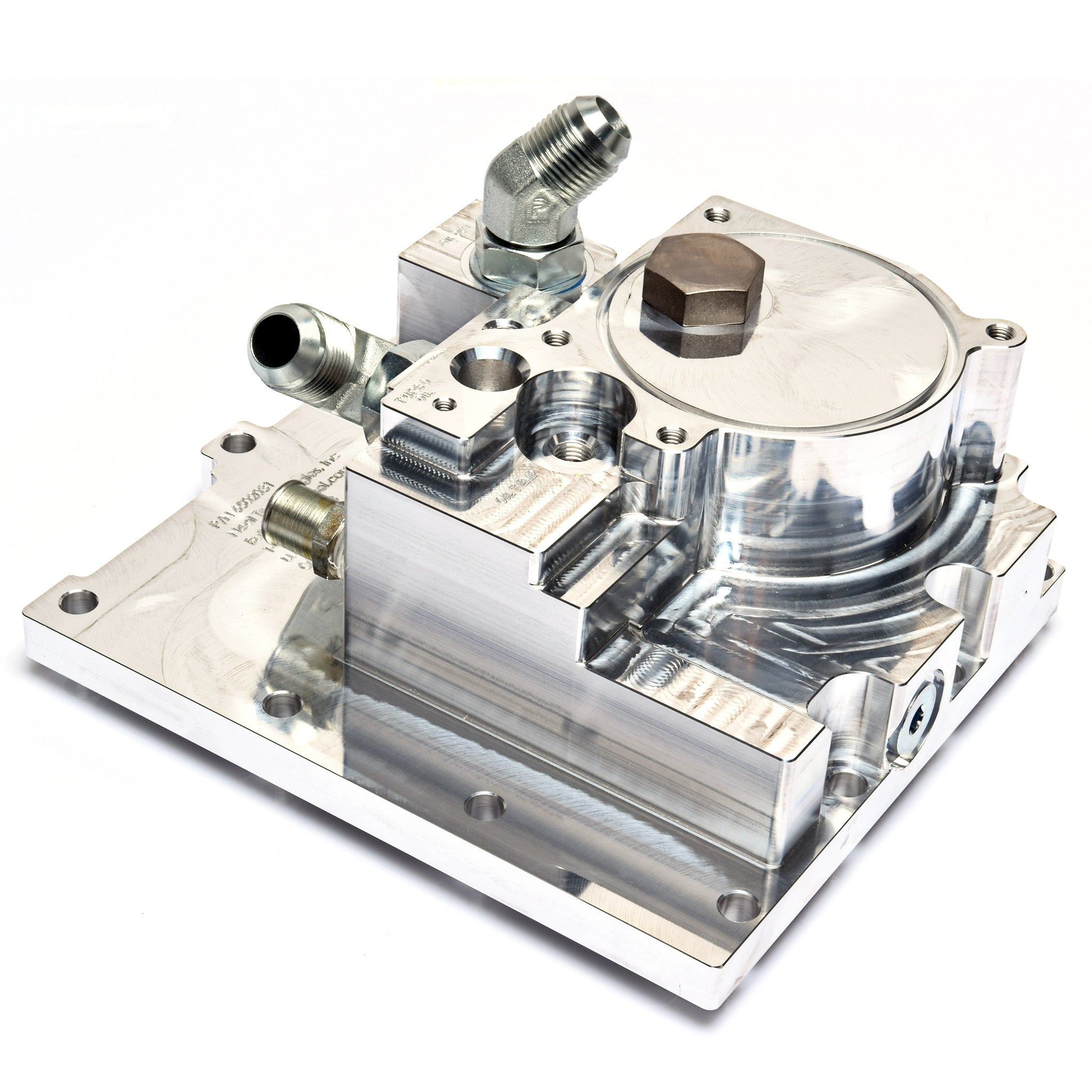6.0L Power Stroke Diesel Custom Engine Oil Adapter Manifold
