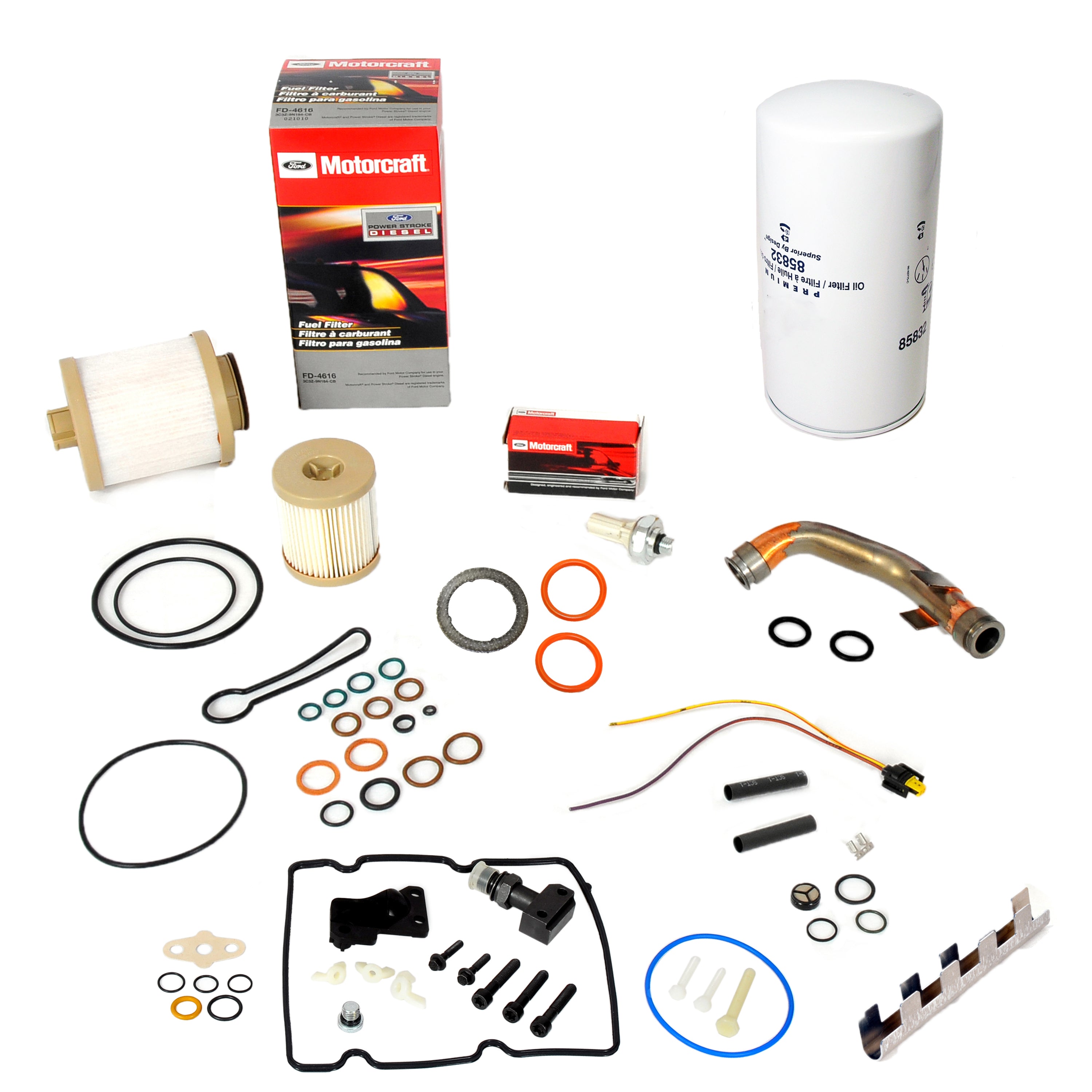 2005-2006 6.0L F-Series, Professional Package - BPD Oil System