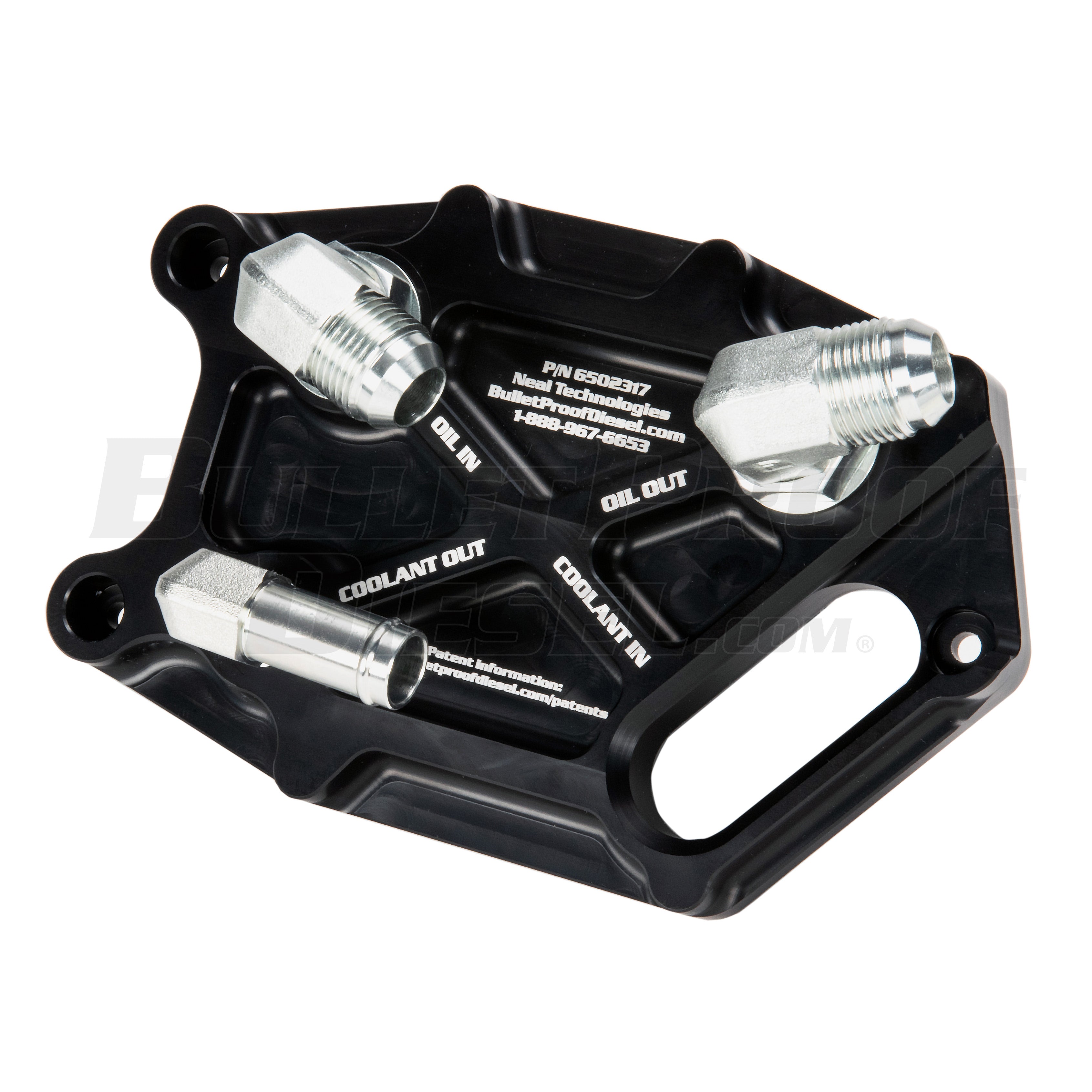 Bullet Proof VK688 6.0L Engine Oil Cooler Relocation Kit