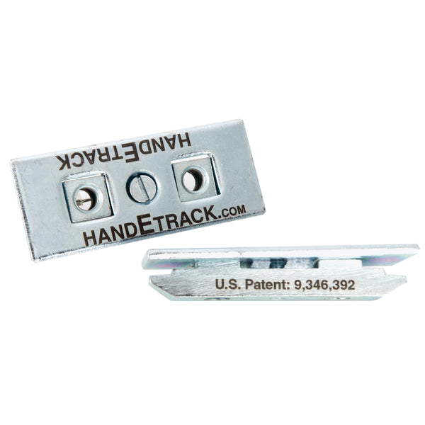 E-Track, A-Track or Ford Boxlink Hard Point Bolt-Down Fitting, 1/4-20